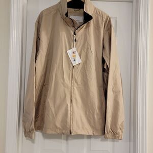 North End Rain All Weather Jacket Tan Size XL NWT